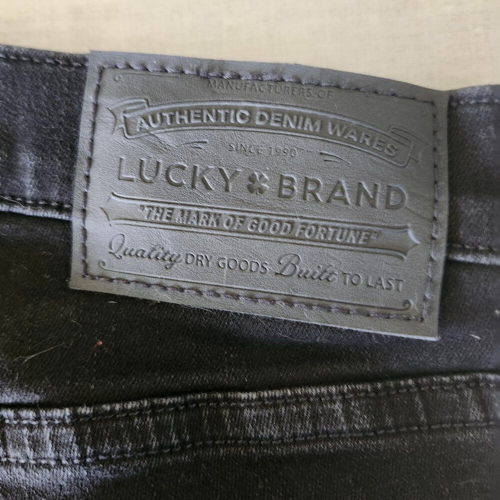 Lucky black skinny jeans